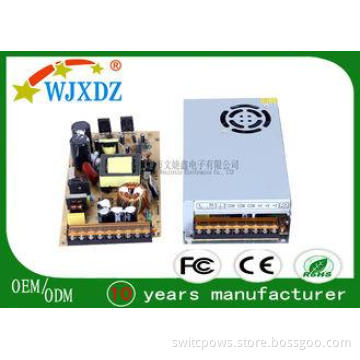 Hotel Lighting AC DC Switching Power Supply , AC DC 12V Pow